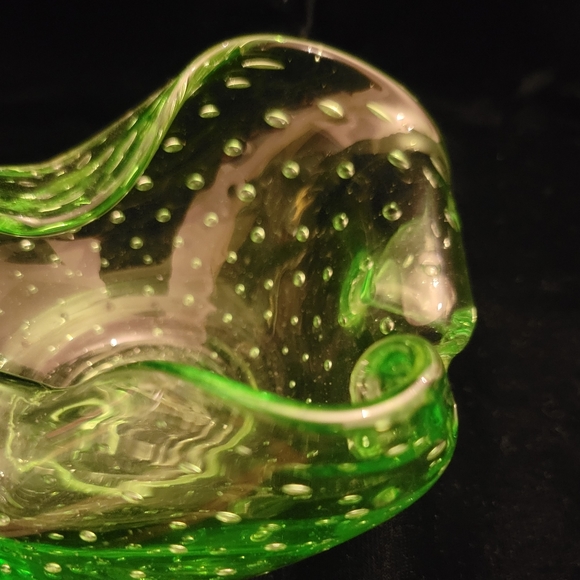 Belacanti Hand Blown Glass Bowl. Murano like. - Picture 3 of 6